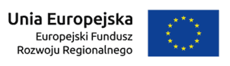 Flaga Unii Europejskiej - Europejski Fundusz Rozwoju