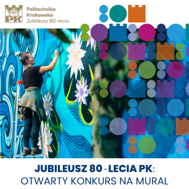 mural 1080x1080 - Jubileusz 80-lecia Politechniki Krakowskiej