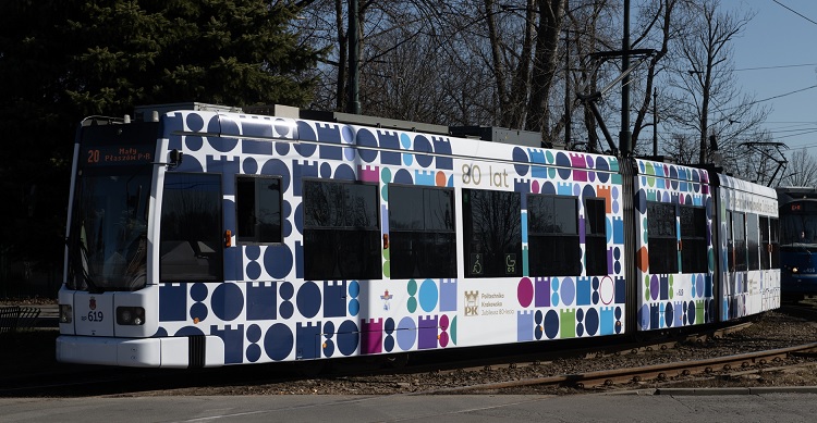 Tramwaj 1 - Jubileusz 80-lecia Politechniki Krakowskiej